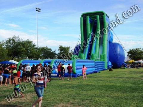 Giant water slides for festivals and events